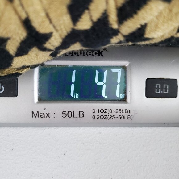 Scott Taylor Womens Vintage Camel Houndstooth Wide Belted Blazer Size S 80's - Picture 9 of 9